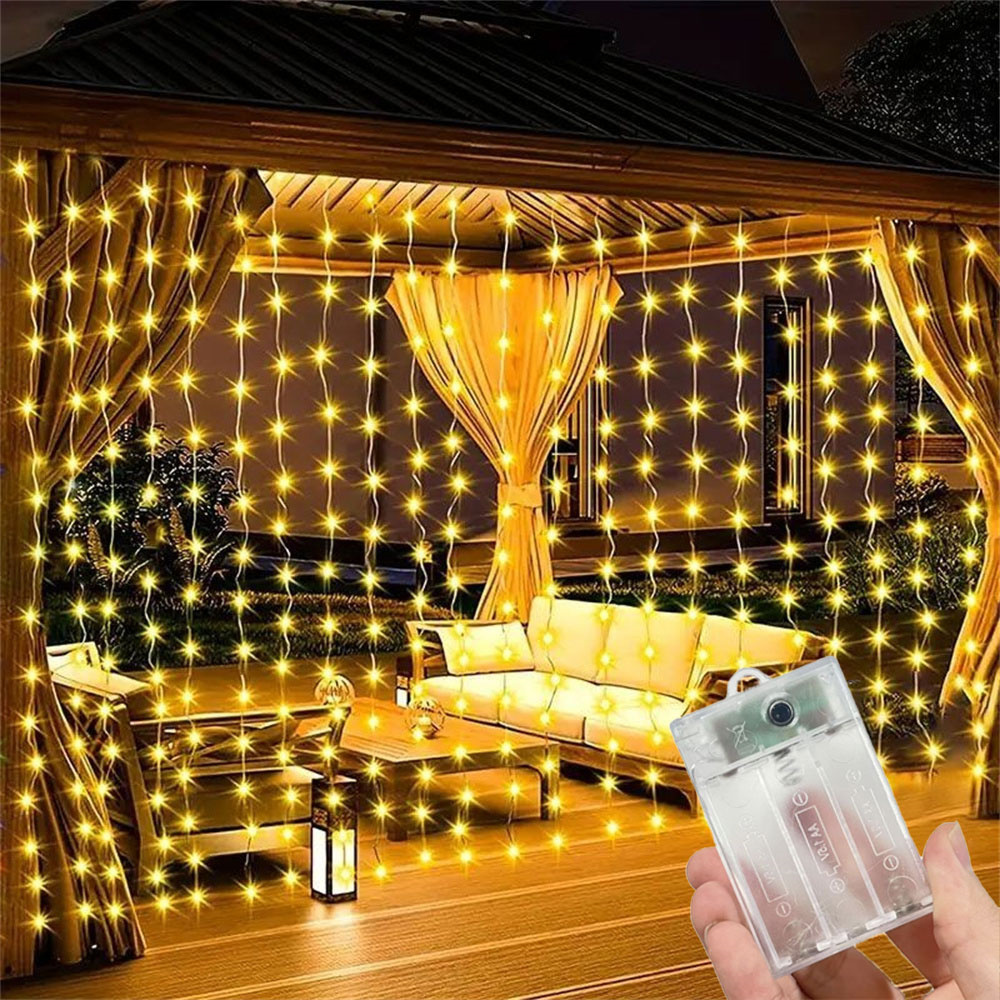 Led Fairy String Lights - Kerstdecoratie voor thuis 2026 Gordijn LED