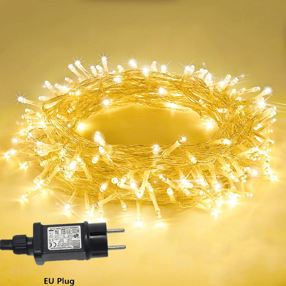Led Fairy String Lights - 31V Veilige Laagspannings LED Feestverlichting Warm