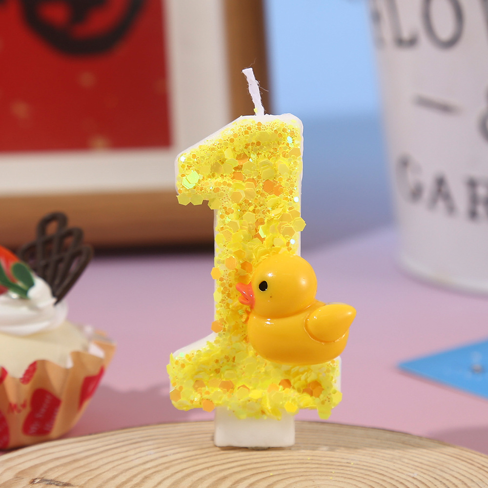 Felgele kleine eendjes, digita - Holiday Candle Set recensie en prijs