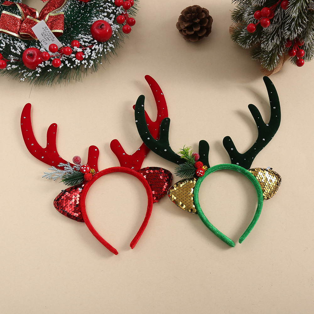1 stuk: kersthoofdband voor ki - Reindeer Antlers Headband recensie en prijs