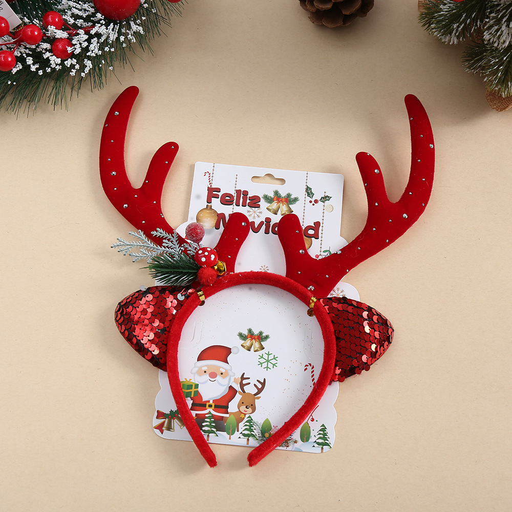 1 stuk: kersthoofdband voor ki - Reindeer Antlers Headband recensie en prijs