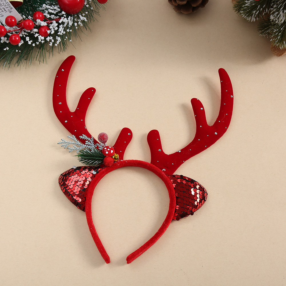 1 stuk: kersthoofdband voor ki - Reindeer Antlers Headband recensie en prijs