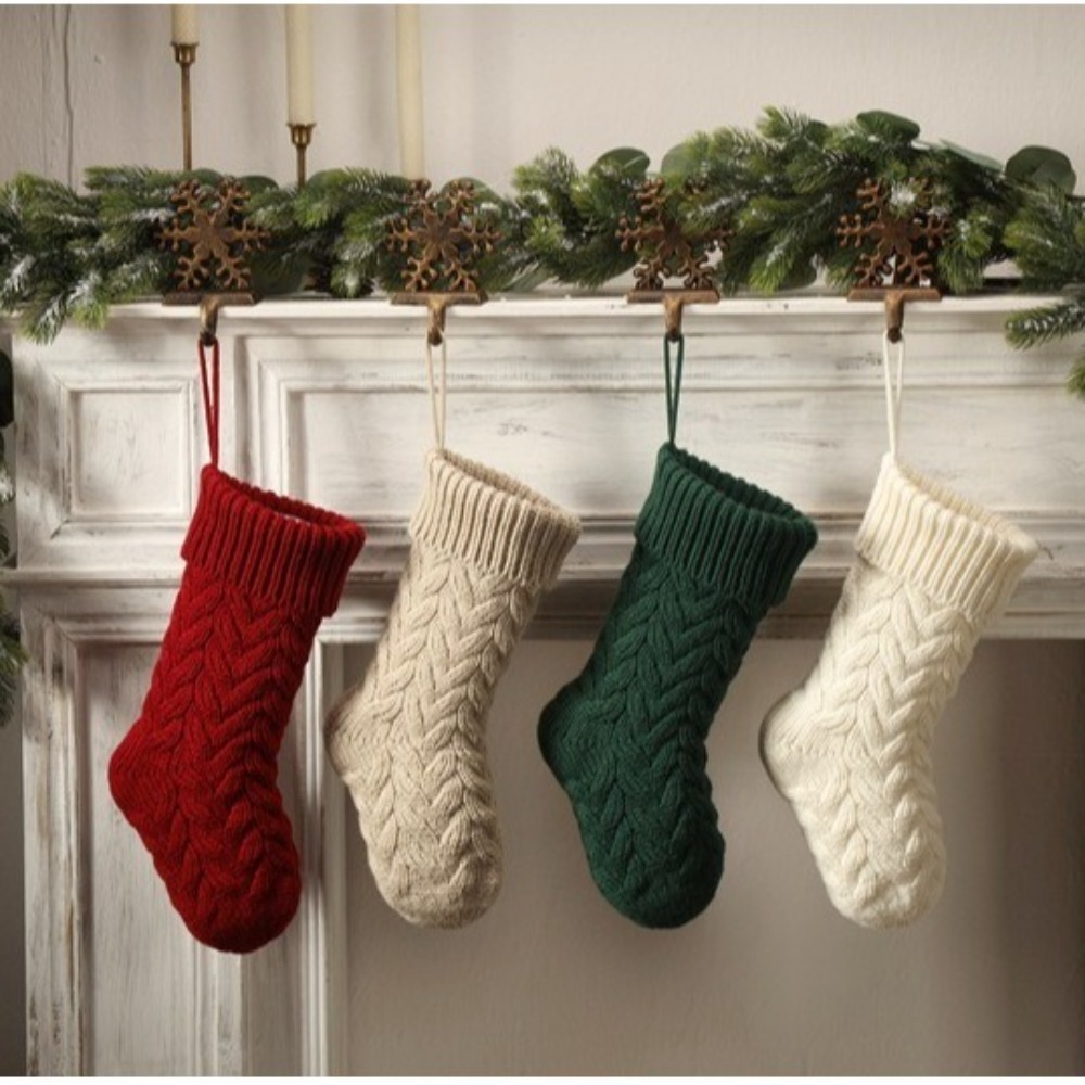 Gebreide kerstsokken Pluizige  - Christmas Stocking Hanging recensie en prijs