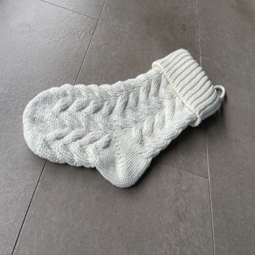 Gebreide kerstsokken Pluizige  - Christmas Stocking Hanging recensie en prijs