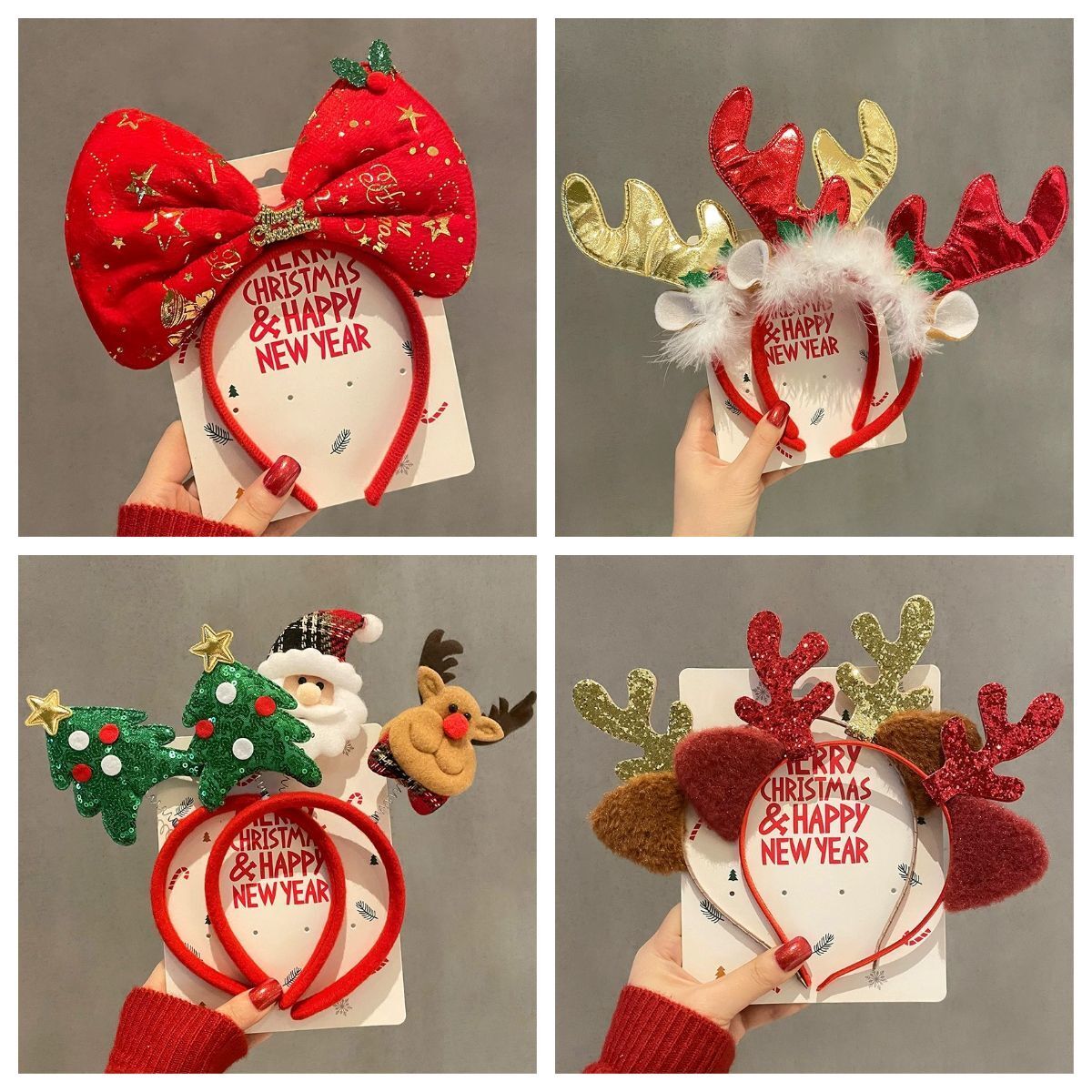 1-10 stuks Kersthoofdbanden Sn - Reindeer Antlers Headband recensie en prijs