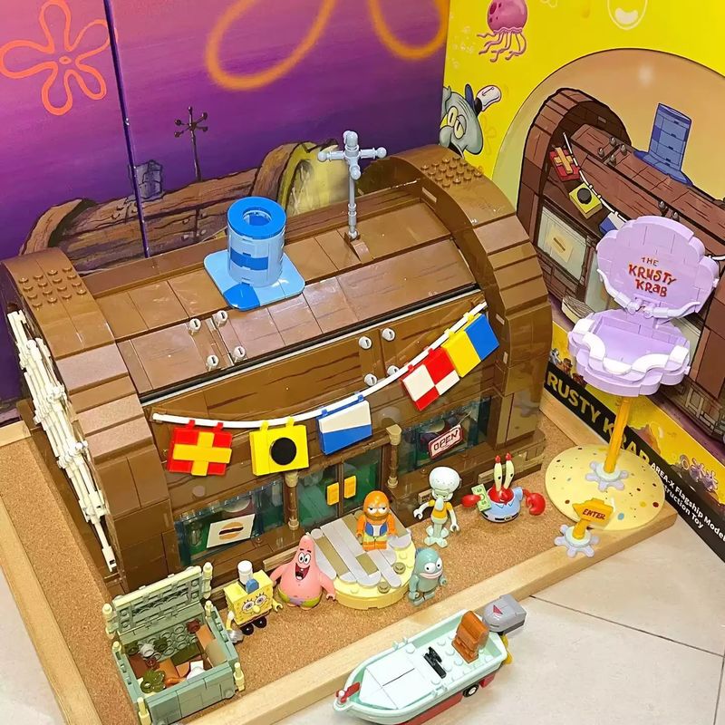 SpongeBob Krusty Krab Area-X B - Lego Set Technic recensie en prijs