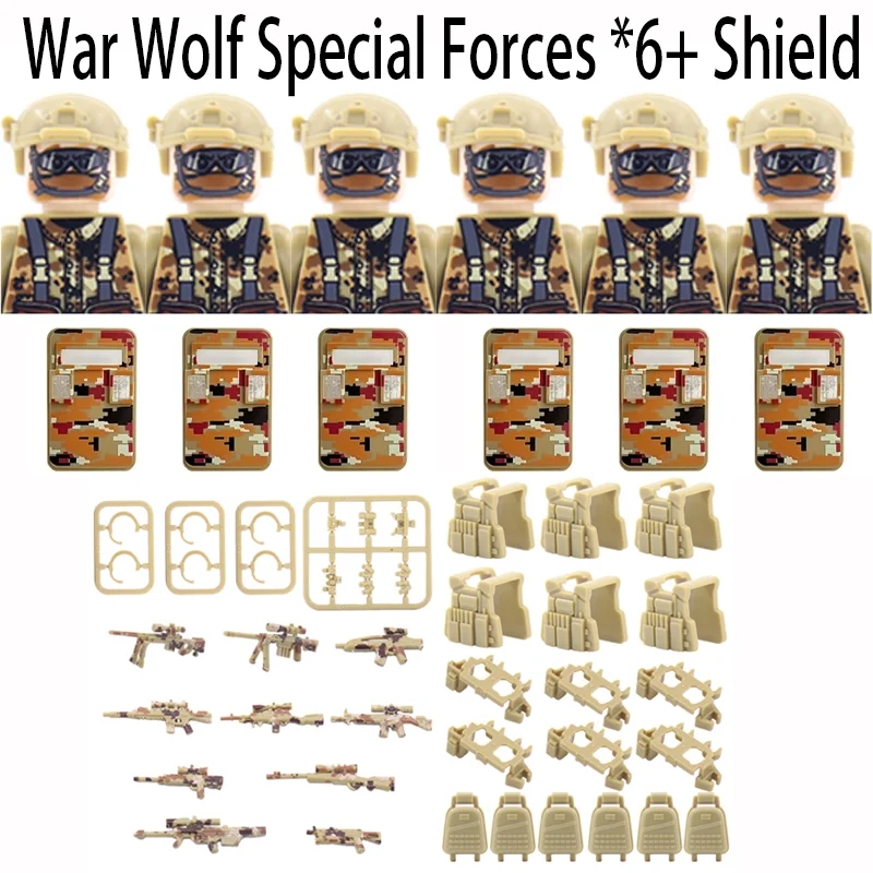 Special Forces SWAT Soldaten P - Lego Set Technic recensie en prijs