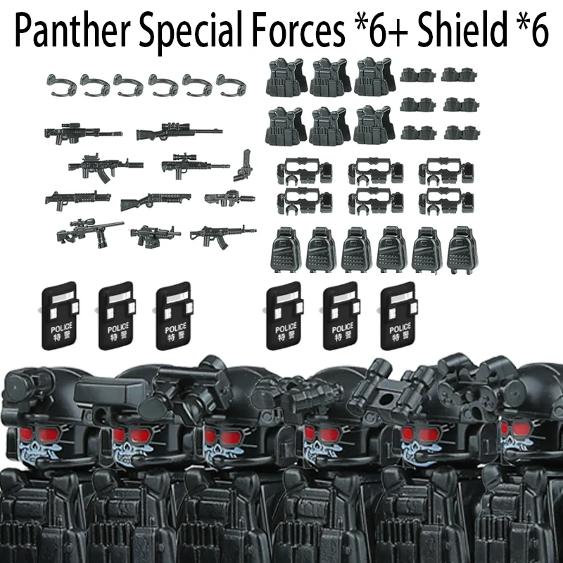 Special Forces SWAT Soldaten P - Lego Set Technic recensie en prijs