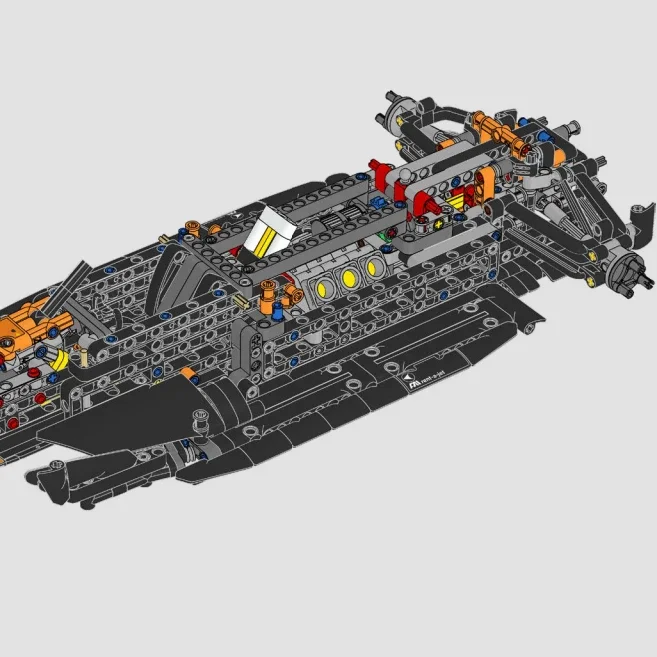 Technische McLaren raceauto bo - Lego Set Technic recensie en prijs