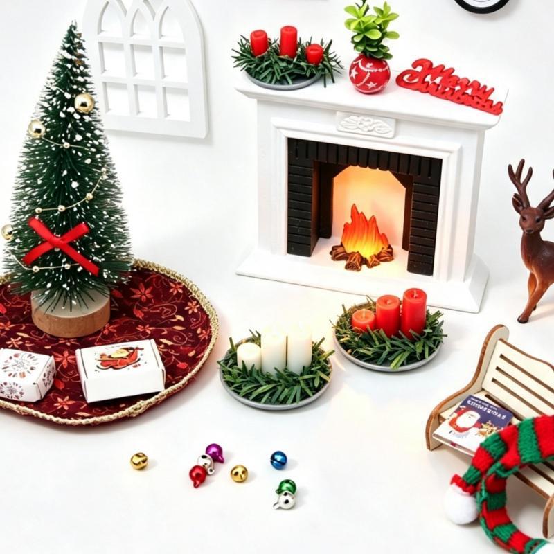 ! 1:12 Miniatuur poppenhuis ke - Holiday Candle Set recensie en prijs
