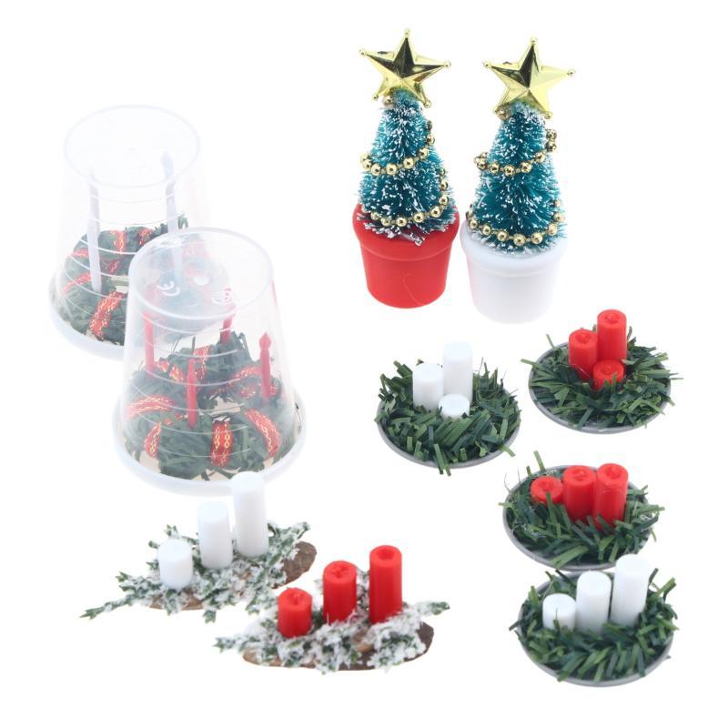 ! 1:12 Miniatuur poppenhuis ke - Holiday Candle Set recensie en prijs