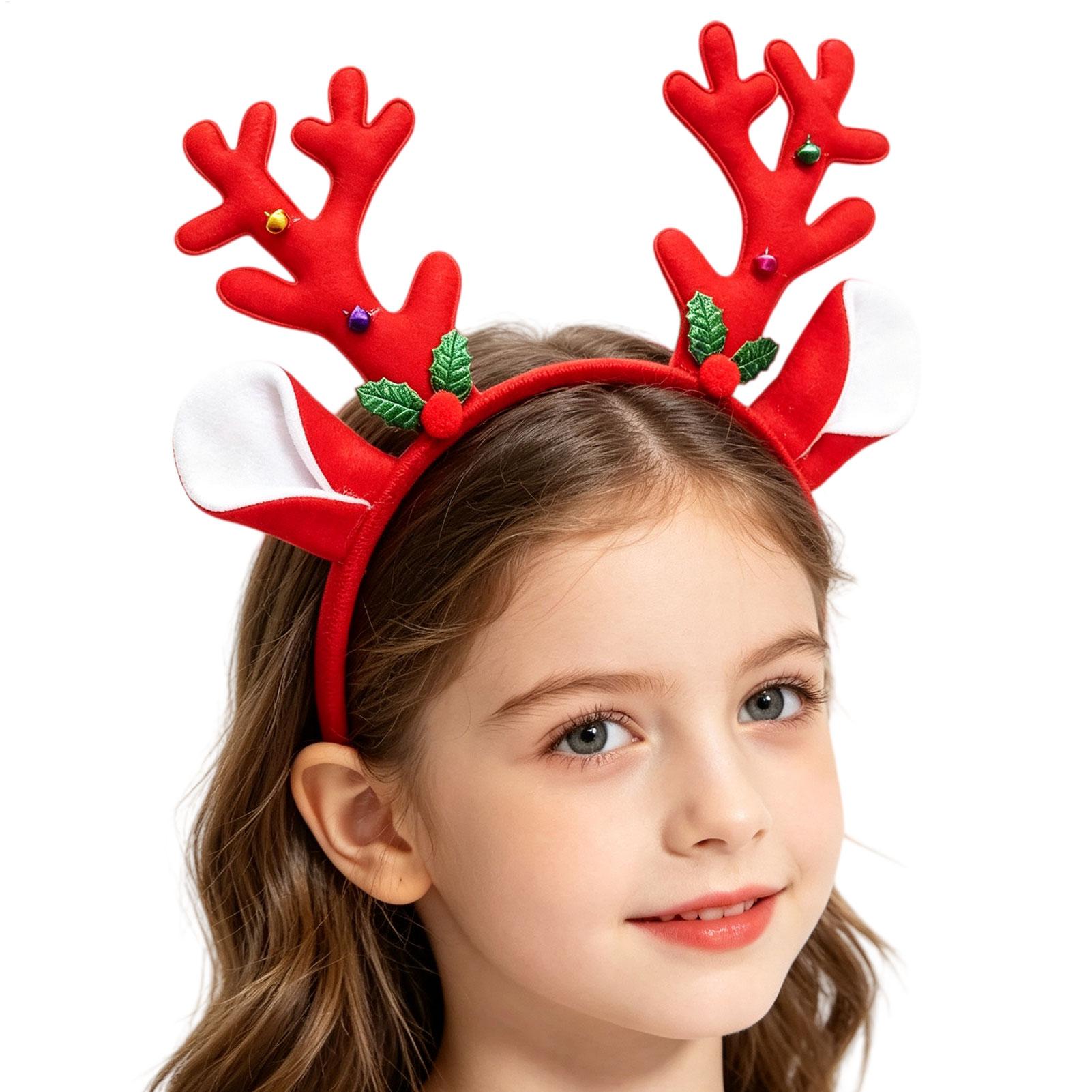 Kerstdecoratie, hoofdband met  - Reindeer Antlers Headband recensie en prijs