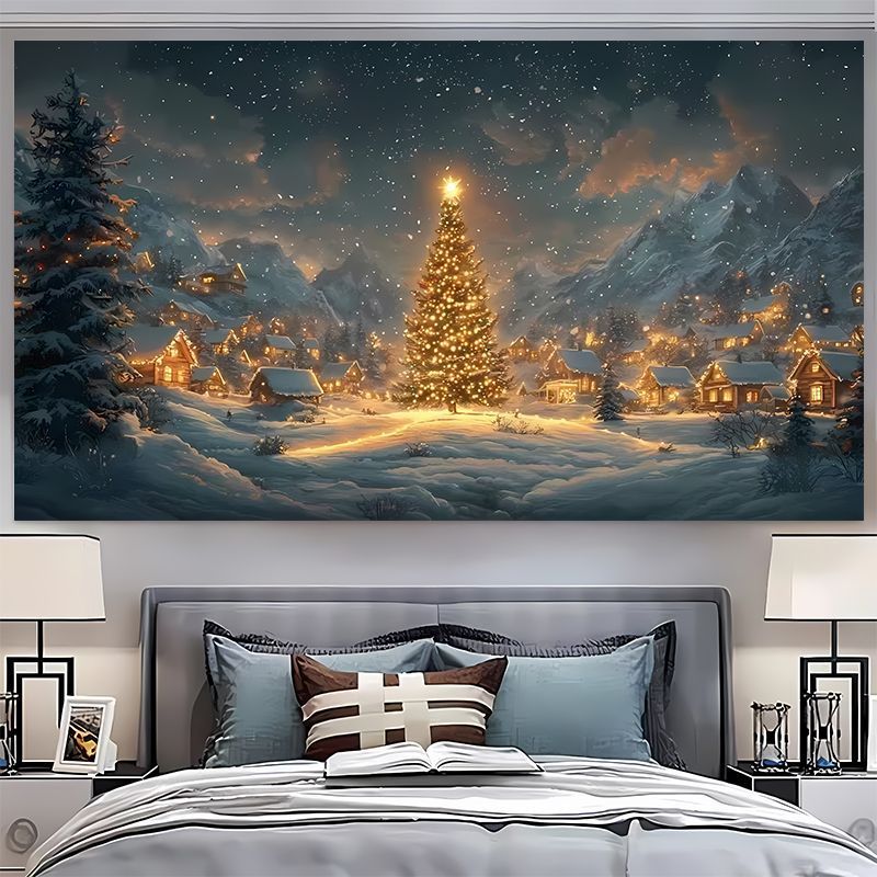 VIKAMA Sneeuwberg Kerstboom Wa - Christmas Tree Artificial recensie en prijs