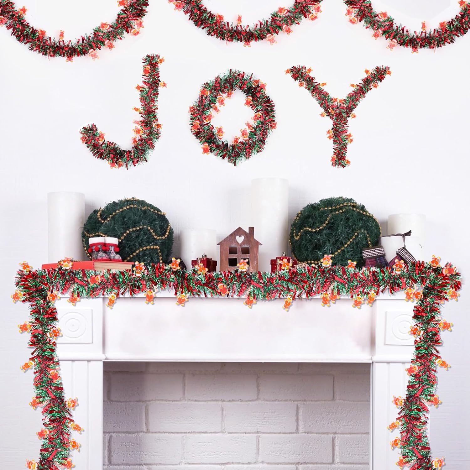 1--10 stuks feestelijke tinsel - Tinsel Garland Decoration recensie en prijs